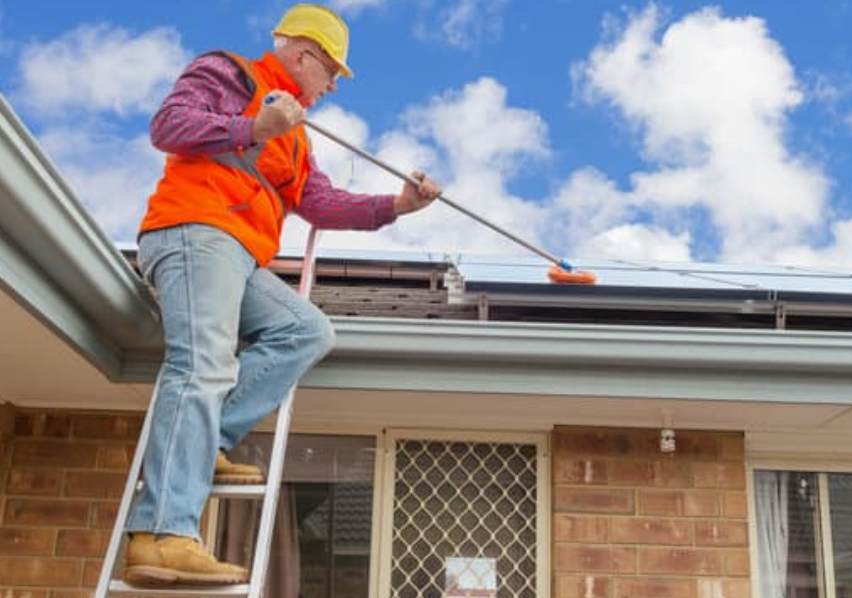 Conservatory roof cleaning methods
