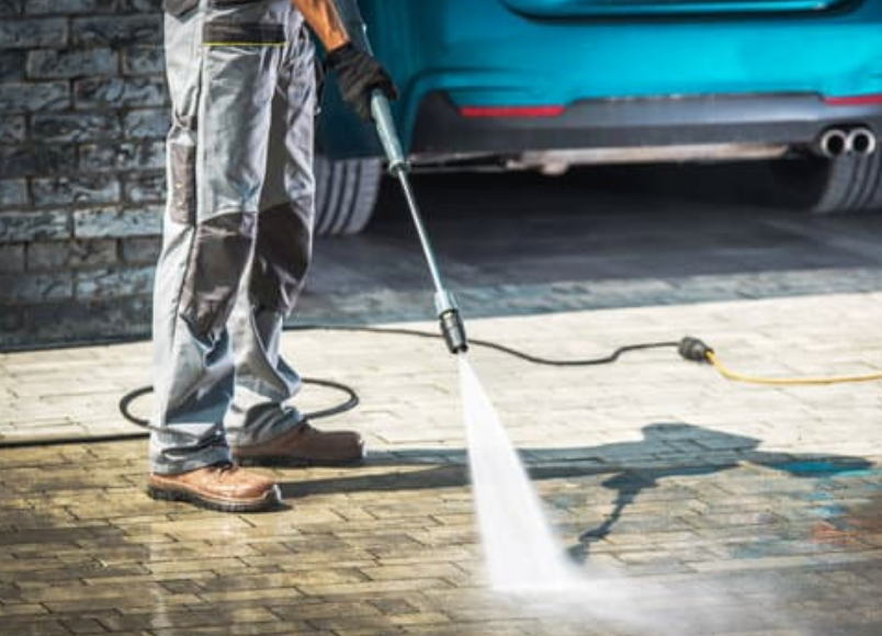 Driveway pressure washing in Nottingham