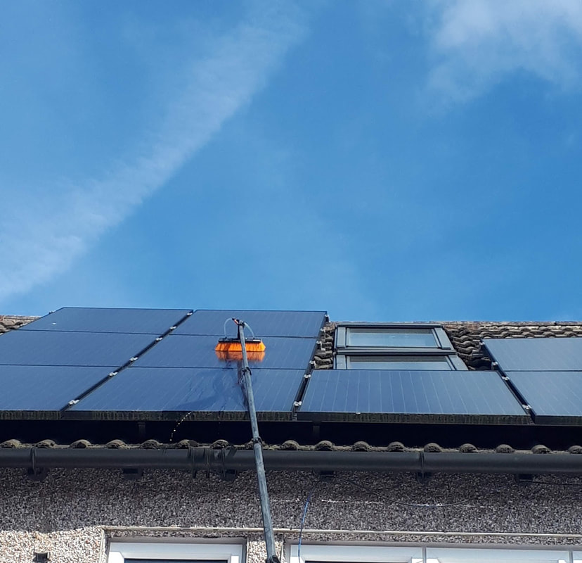 Local solar panel cleaning expertise in Nottingham