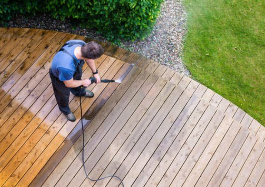 Cleaning Decking